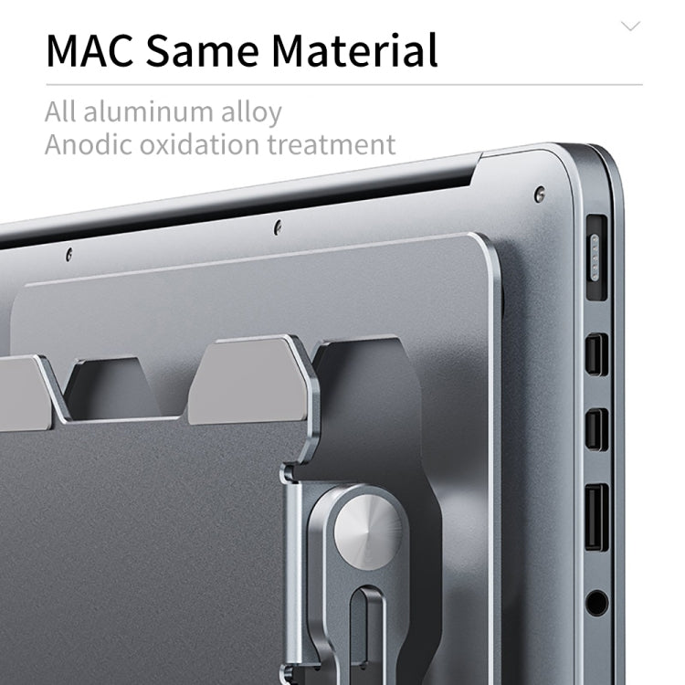 R-JUST HZ09 Mechanical Lifting Adjustable Laptop Holder (Grey) - HoMEdemic™ 