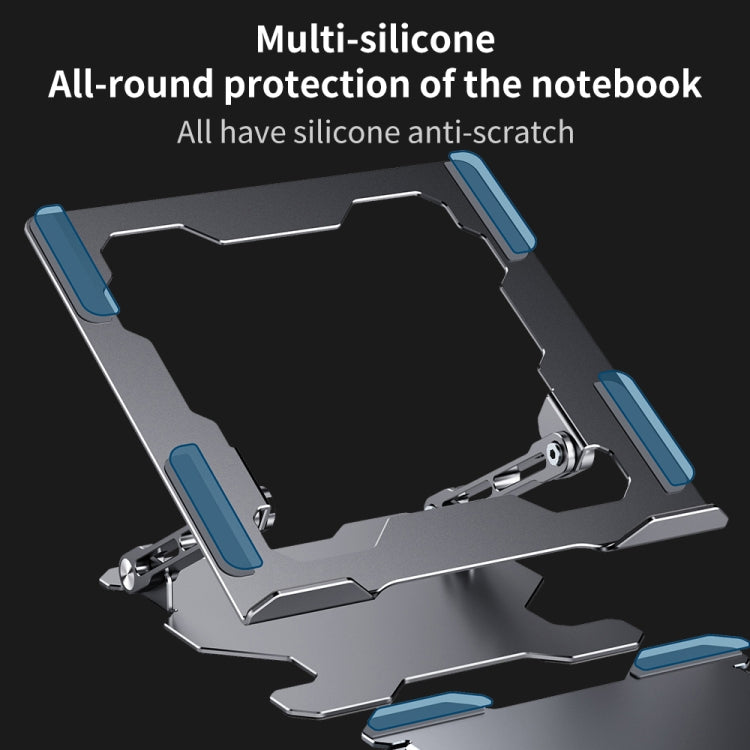 R-JUST HZ09 Mechanical Lifting Adjustable Laptop Holder (Grey) - HoMEdemic™ 
