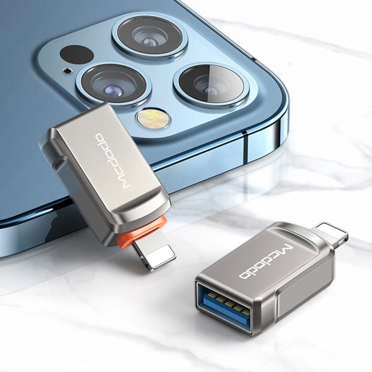 MCDODO USB 3.0 Female to 8 Pin Male OTG Converter USB Flash Disk - HoMEdemic™ 