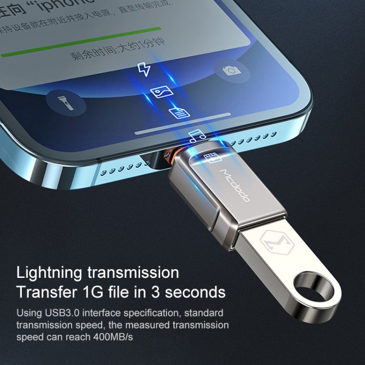 MCDODO USB 3.0 Female to 8 Pin Male OTG Converter USB Flash Disk - HoMEdemic™ 