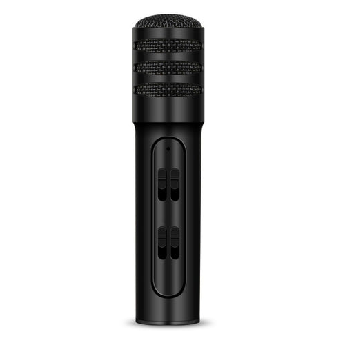 BGN-C7 Condenser Microphone Dual Mobile Phone Karaoke Live Singing Microphone Built-in Sound Card - HoMEdemic™ 