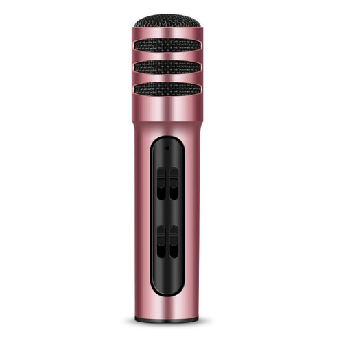 BGN-C7 Condenser Microphone Dual Mobile Phone Karaoke Live Singing Microphone Built-in Sound Card - HoMEdemic™ 