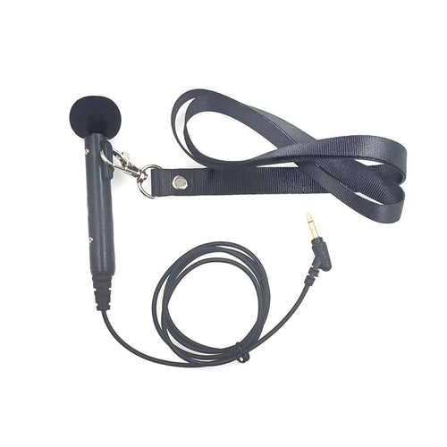 MK-7 3.5mm Elbow Head Handheld Loudspeaker Neck-mounted Microphone with Lanyard, Length: 1m - HoMEdemic™ 