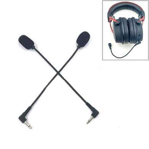 ZJ033MR-03 19cm Mono 3.5mm Angle Head Plug Gaming Headset Sound Card Live Microphone - HoMEdemic™ 