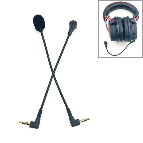 ZJ033MR-03 19cm 4 Level Pin 3.5mm Angle Head Plug Gaming Headset Sound Card Live Microphone - HoMEdemic™ 