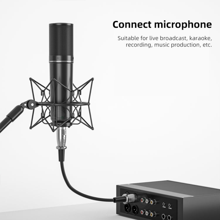 10m  3-Pin XLR Male to XLR Female Microphone Cable, Length: 10m - HoMEdemic™ 
