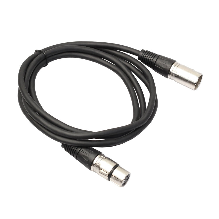 1m 3-Pin XLR Male to XLR Female Microphone Cable, Length: 1m - HoMEdemic™ 