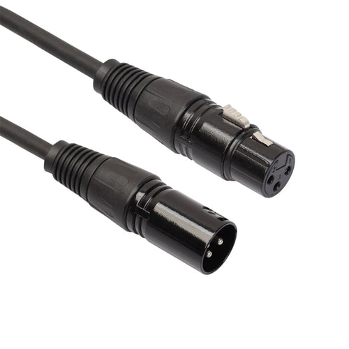 3m 3-Pin XLR Male to XLR Female MIC Shielded Cable Microphone Audio Cord - HoMEdemic™ 