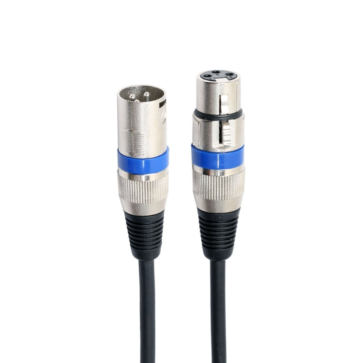 1.8m 3-Pin XLR Male to XLR Female MIC Shielded Cable Microphone Audio Cord, Length: 1.8m (Blue) - HoMEdemic™ 