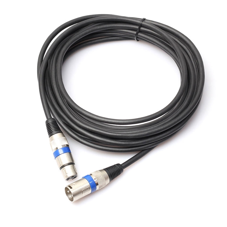 1.8m 3-Pin XLR Male to XLR Female MIC Shielded Cable Microphone Audio Cord, Length: 1.8m (Blue) - HoMEdemic™ 