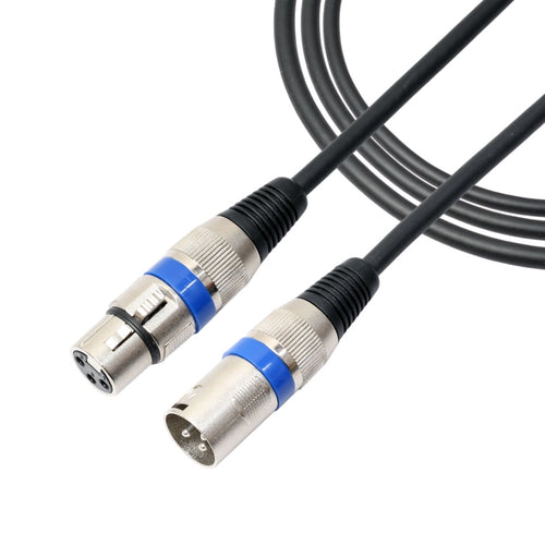 1m 3-Pin XLR Male to XLR Female MIC Shielded Cable Microphone Audio Cord - HoMEdemic™ 