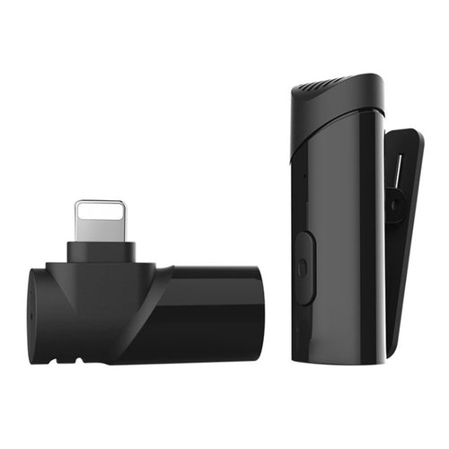 MY-M6 8 Pin Port Portable Smart Noise Reduction 2.4GHz Wireless Microphone with Clip - HoMEdemic™ 