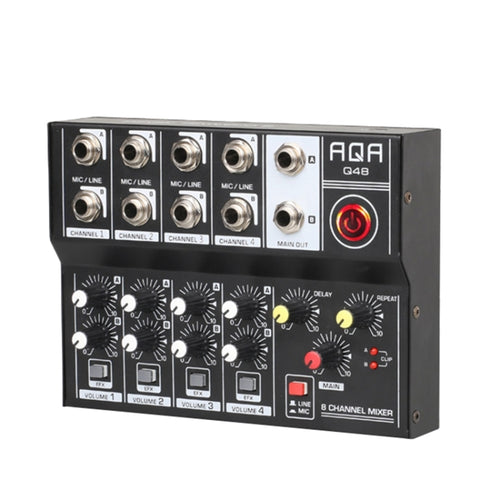 AQA 8-channel Mixer Microphone Effector - HoMEdemic™ 