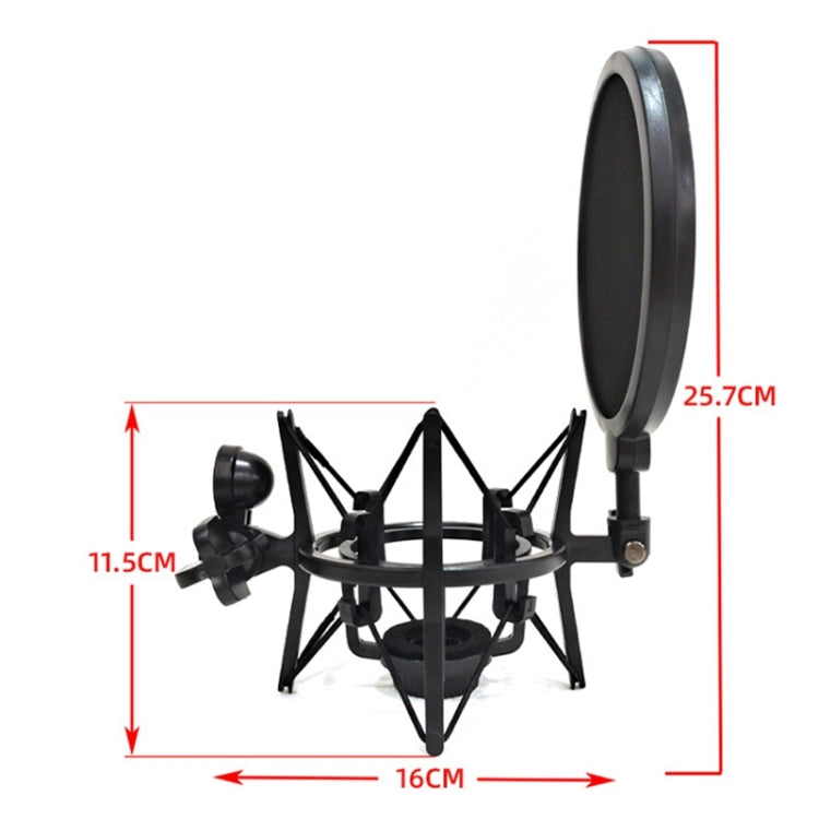 SH-100 Live Microphone ABS Shockproof Bracket, SH-100 - HoMEdemic™ 