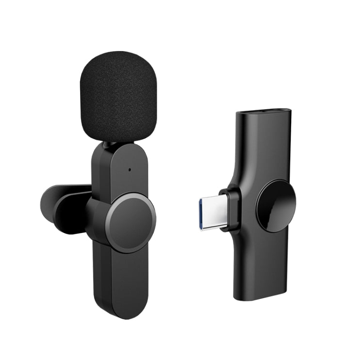Type-C / USB-C Interface Live Broadcast Wireless Lavalier Microphone, Type-C - HoMEdemic™ 