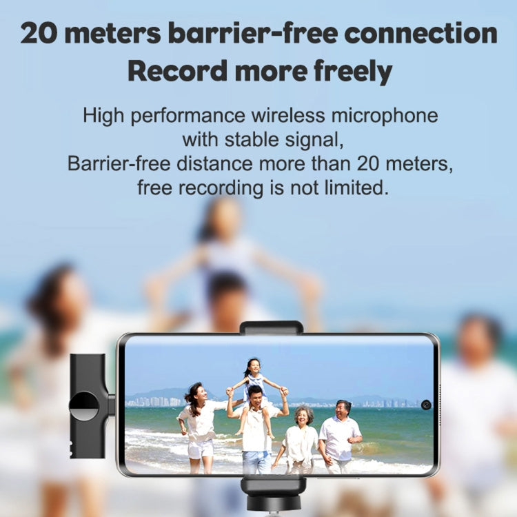 Type-C / USB-C Interface Live Broadcast Wireless Lavalier Microphone, Type-C - HoMEdemic™ 