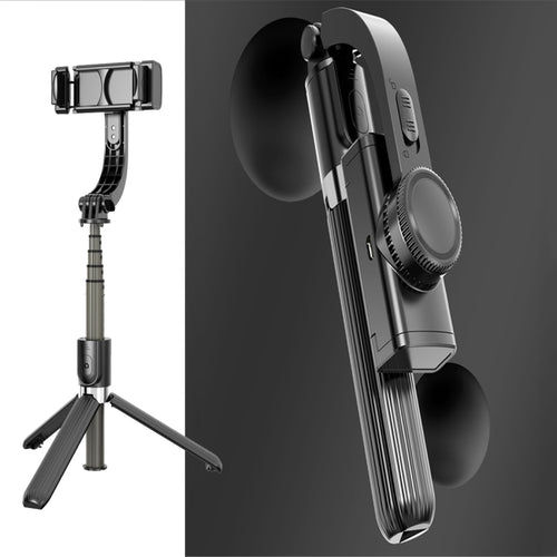 L08 Adjustable Gimbal Stabilize Bluetooth Self-timer Pole Tripod Selfie Stick - HoMEdemic™ 