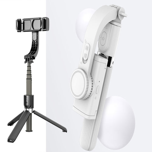 L08 Adjustable Gimbal Stabilize Bluetooth Self-timer Pole Tripod Selfie Stick - HoMEdemic™ 