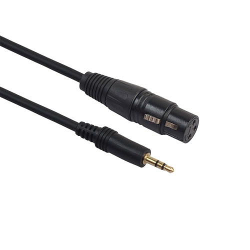 352030 3.5mm Male to XLR Female Microphone Audio Cord, Length: 3m - HoMEdemic™ 