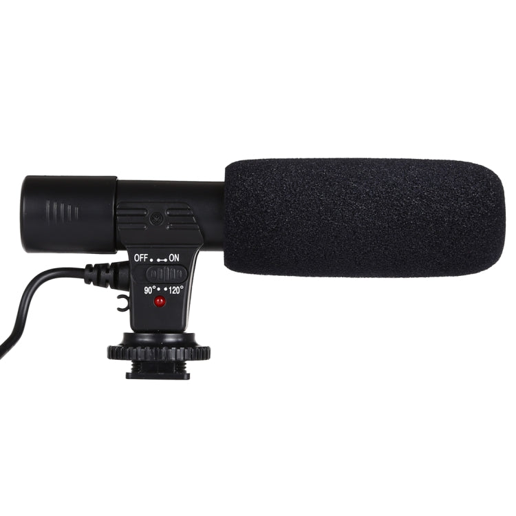 MIC-02 30-18000Hz Rate Sound Clear Stereo Microphone for Smartphone, Cable Length: 28cm - HoMEdemic™ 