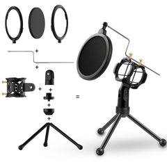 Yanmai PS-3 Mini Portable Microphone Anti-network Shockproof Desktop Stand - HoMEdemic™ 