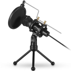 Yanmai PS-3 Mini Portable Microphone Anti-network Shockproof Desktop Stand - HoMEdemic™ 