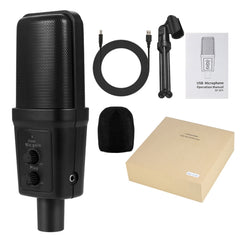 Yanmai SF-970 Professional Condenser Sound Recording Microphone with Tripod Holder & USB Cable , Cable Length: 1.8m - HoMEdemic™ 