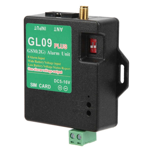 GL09 PLUS Low Standby Power Consumption 8-channel Monitoring GSM Alarm Module - HoMEdemic™ 