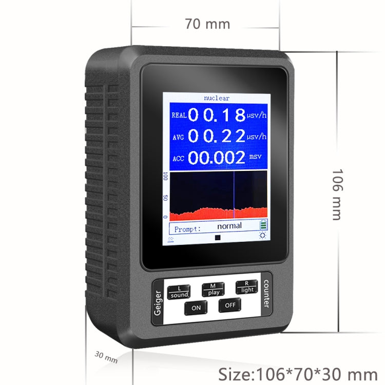 XR1-B Digital Display Nuclear Radiation Detector - HoMEdemic™ 
