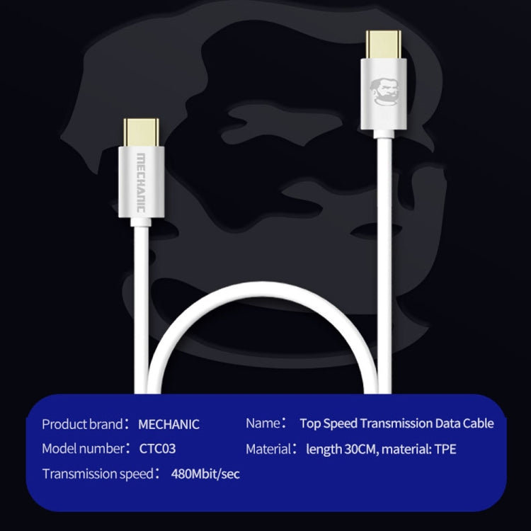 MECHANIC Lightning Top Speed Transmission Data Cable USB Lightning Cable For Type-C to Type-C - HoMEdemic™ 
