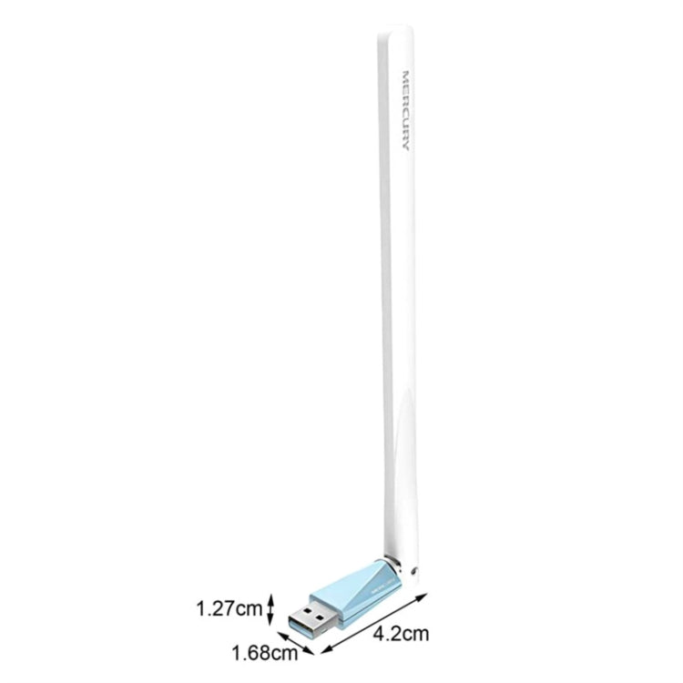 MERCURY MW150UH Mini USB Wireless Network Card Desktop Computer Laptop Wifi Receiver - HoMEdemic™ 