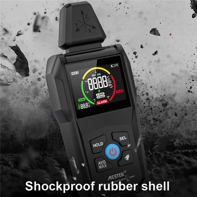 MESTEK  EMF01 Electromagnetic Radiation Detector Highly Sensitive 3-Axis Sensing Probe - HoMEdemic™ 