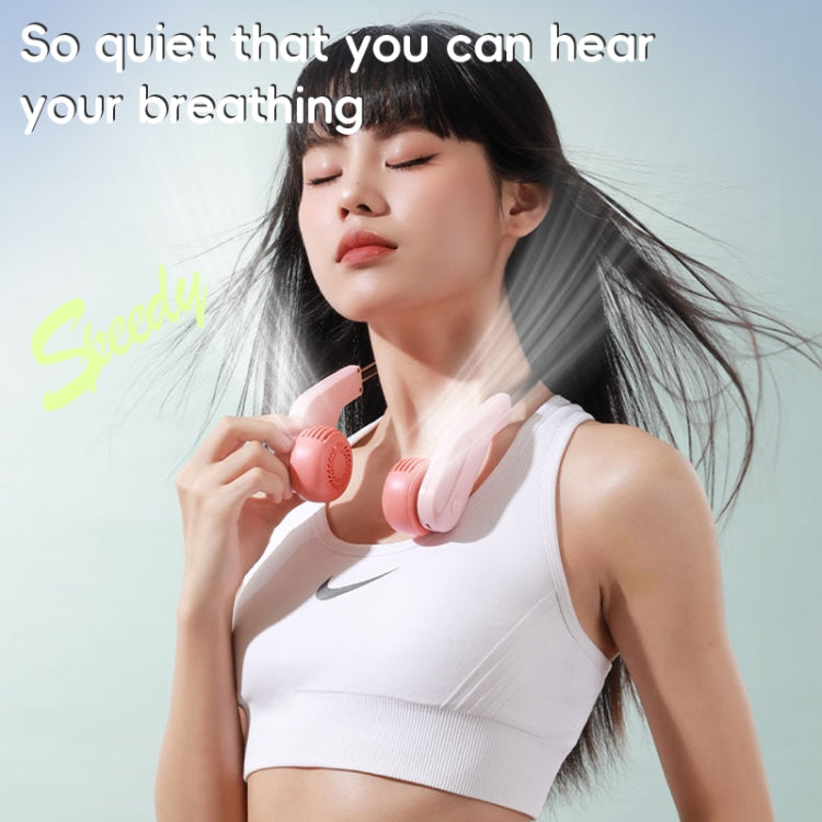 MF089 Speedy Neck Band Electric Fan(Pink) - HoMEdemic™ 