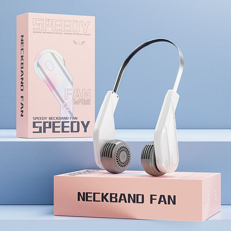 MF089 Speedy Neck Band Electric Fan(Pink) - HoMEdemic™ 