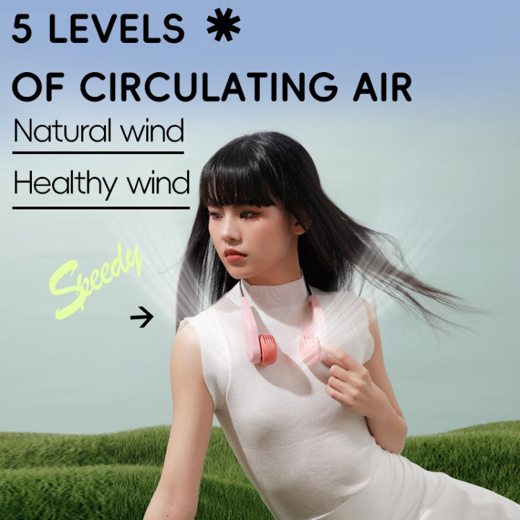 MF089 Speedy Neck Band Electric Fan(White) - HoMEdemic™ 