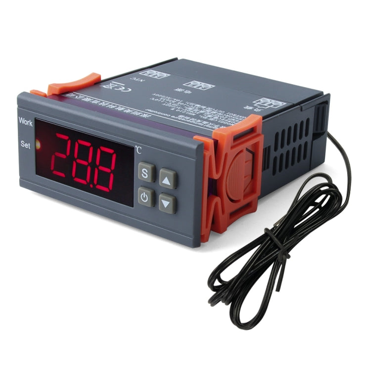 MH-1210W Digital LCD Temperature Controller Thermocouple Thermostat Regulator with Sensor Termometer, Temperature Range: -50 to 110 Degrees Celsius, MH-1210W - HoMEdemic™ 