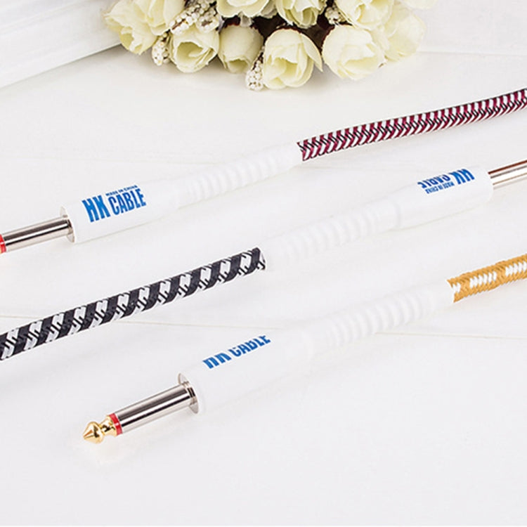 Wooden Guitar Bass Connection Cable Noise Reduction Audio Cable, Cable Length: 5m, Random Color Delivery - HoMEdemic™ 