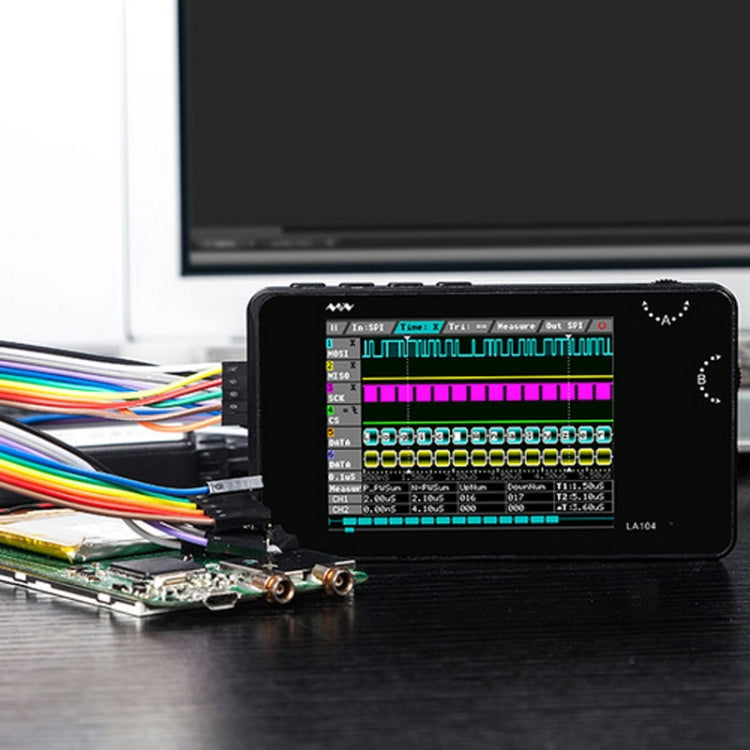 MINIWARE LA104 Logic Analyzer 4-Channel Debugging Assistant Sampling Analog Oscilloscope - HoMEdemic™ 