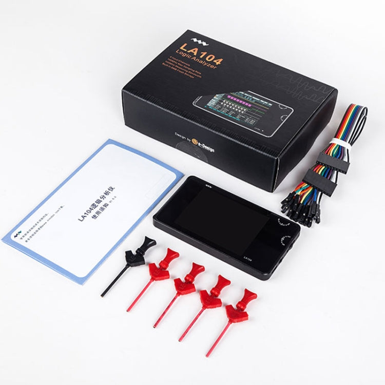 MINIWARE LA104 Logic Analyzer 4-Channel Debugging Assistant Sampling Analog Oscilloscope - HoMEdemic™ 