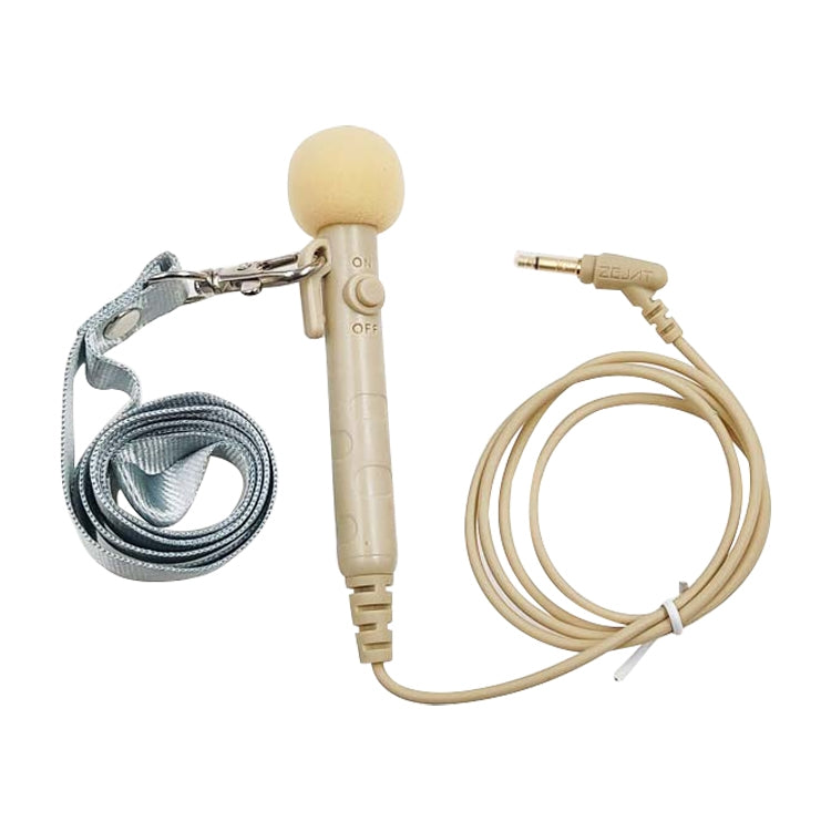 MK-7 3.5mm Elbow Head Handheld Loudspeaker Neck-mounted Microphone with Lanyard, Length: 1m - HoMEdemic™ 