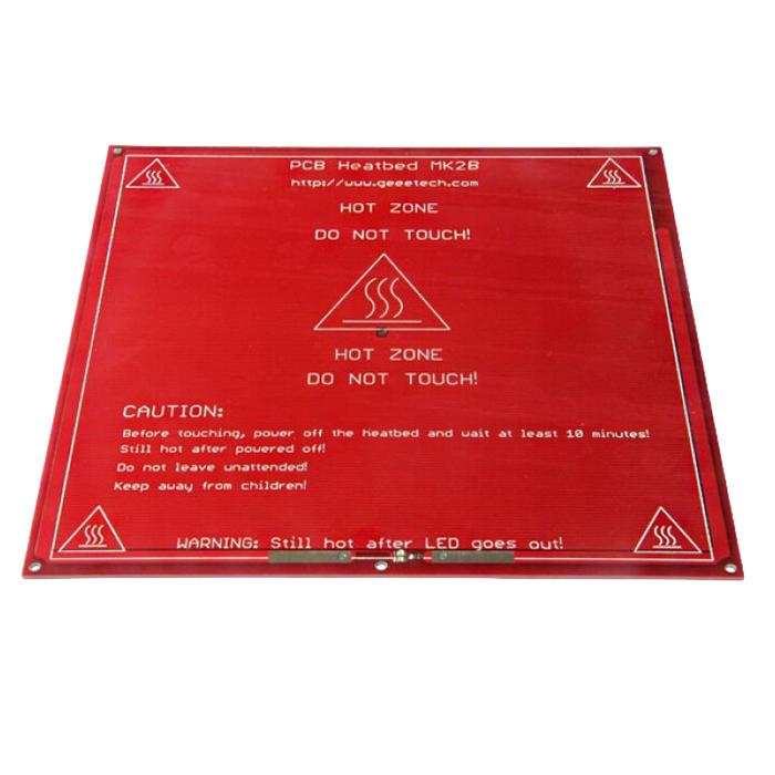 MK2B Heated Bed Prusa Soldered Resistor & LED for Reprap, Mendel - HoMEdemic™ 