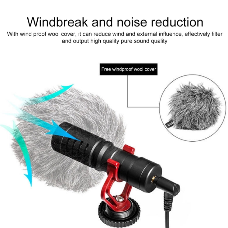 MM1 Live Recording Interview Intelligent Noise Reduction Condenser Microphone for Mobile Phone / SLR Camera / Camcorder, MM1 - HoMEdemic™ 