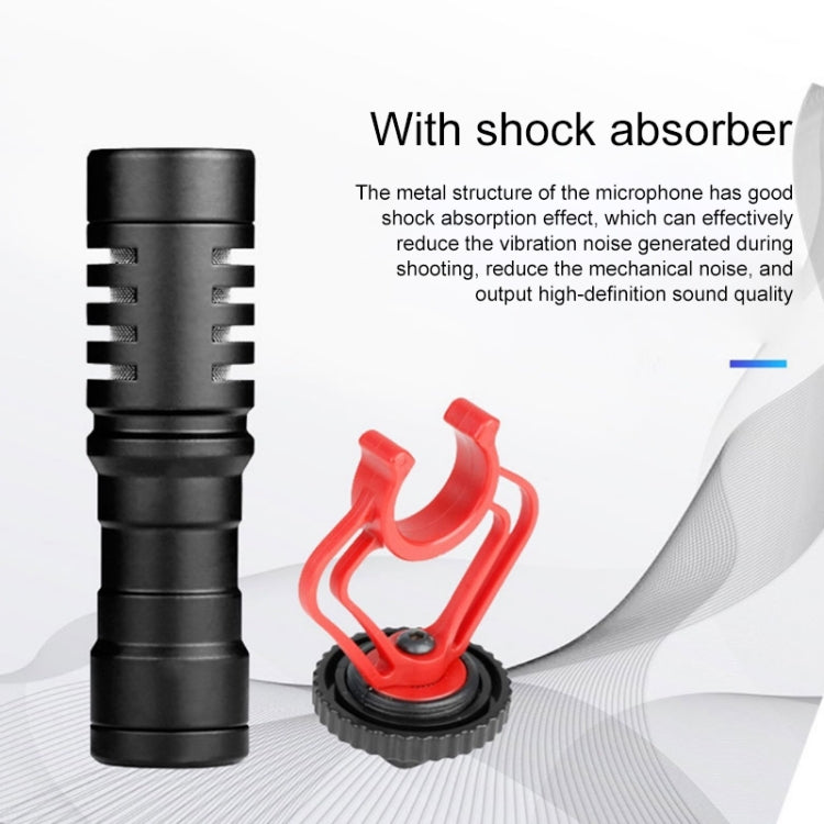 MM1 Live Recording Interview Intelligent Noise Reduction Condenser Microphone for Mobile Phone / SLR Camera / Camcorder, MM1 - HoMEdemic™ 