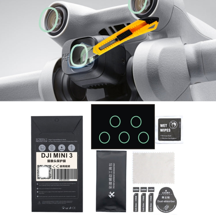 MN3-BHM-SF For DJI Mini 3 Pro Sensor + Lens Protector Anti -Scratch And Anti -Bump Accessories(Black) - HoMEdemic™ 