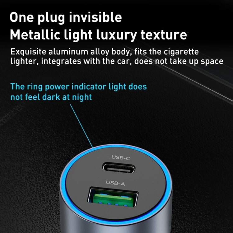 MOMAX UC16E 67W USB-C / Type-C + USB Dual Ports Car Charger - HoMEdemic™ 