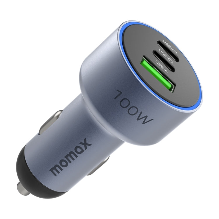 MOMAX UC17E 100W USB-C / Type-C x 2 + USB Three Ports Car Charger - HoMEdemic™ 