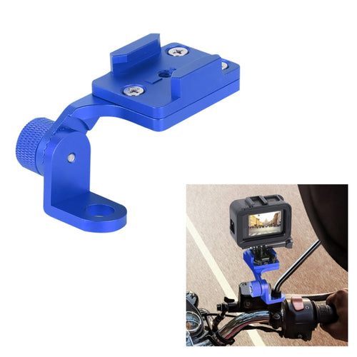 RUIGPRO Motorcycle Handlebar Alloy Phone Bracket for GoPro, Insta360, DJI and Other Action Cameras(Blue) - HoMEdemic™ 