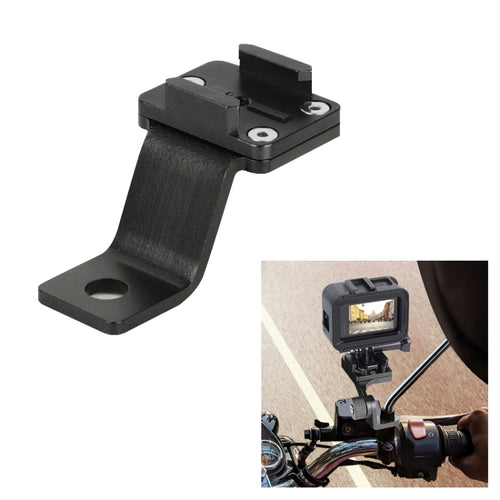 RUIGPRO Motorcycle Handlebar Alloy Phone Bracket for GoPro/ Insta360/DJI OSMO Sport Camera(Black) - HoMEdemic™ 