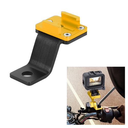 RUIGPRO Motorcycle Handlebar Alloy Phone Bracket for GoPro/ Insta360/DJI OSMO Sport Camera(Gold) - HoMEdemic™ 