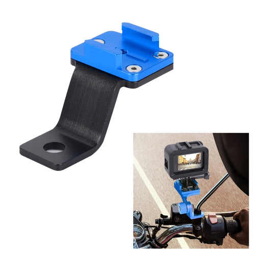 RUIGPRO Motorcycle Handlebar Alloy Phone Bracket for GoPro/ Insta360/DJI OSMO Sport Camera(Blue) - HoMEdemic™ 